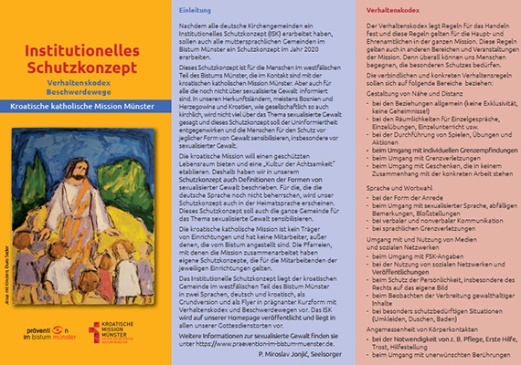 Institutionelles Schutzkonzept - Fleyer